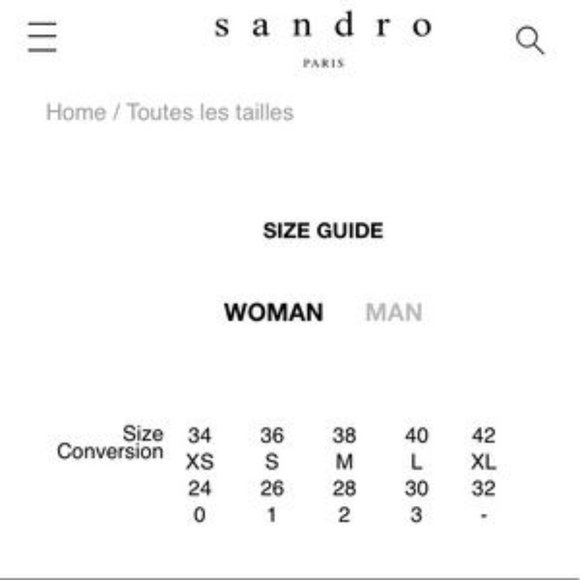 Sandro NWT Cropped Belted High-Waist Trousers, 28 - Picture 13 of 14